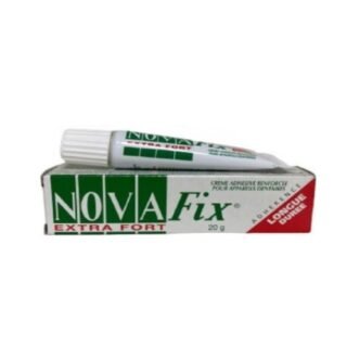 NOVAFIX REINFORCED ADHESIVE CREAM FOR DENTAL APPLIANCES (20G)