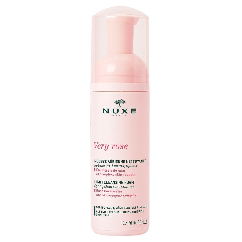 VERY ROSE MOUSSE AERIENNE NETTOYANTE 150ML